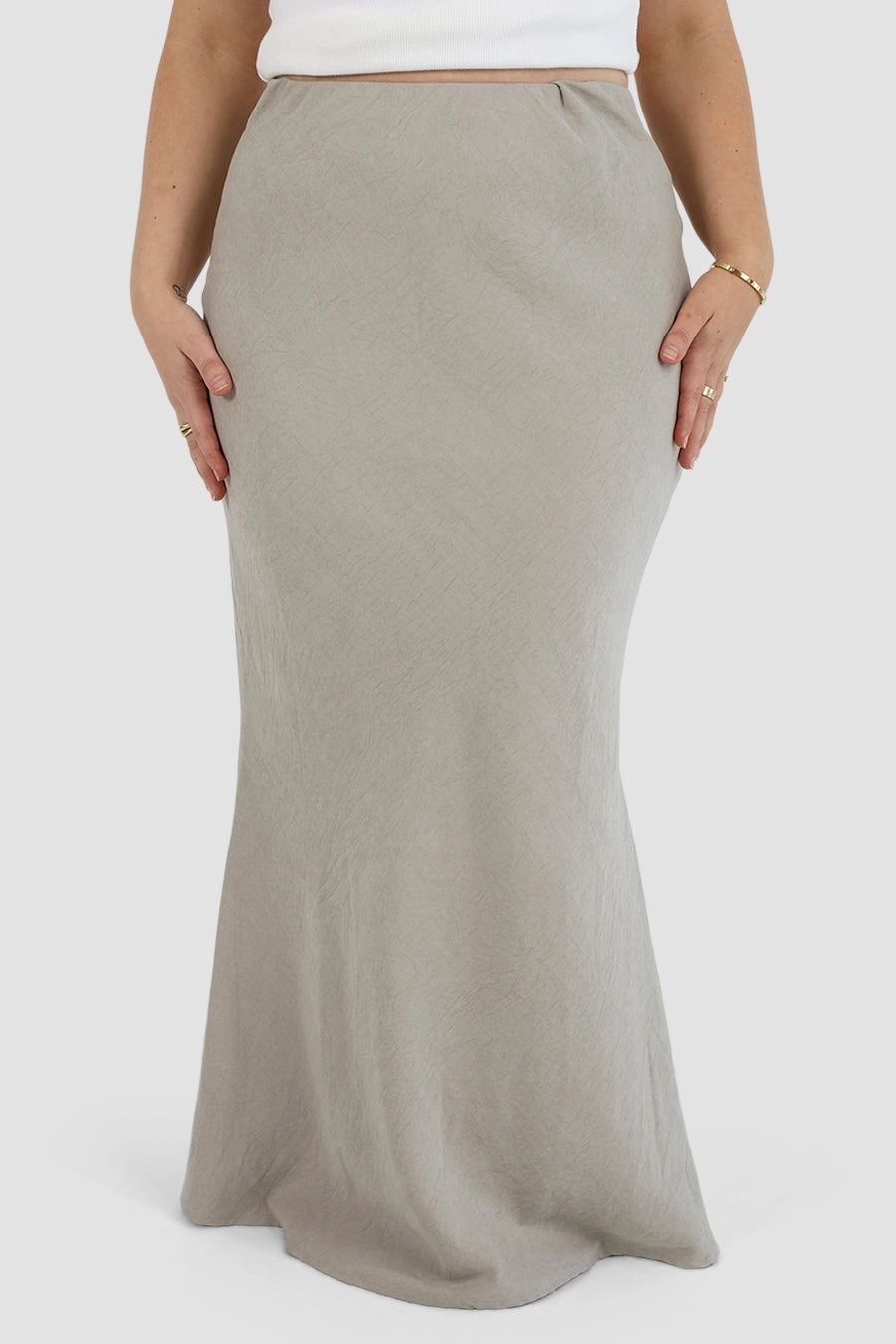 INDI SKIRT STONE Fair trade