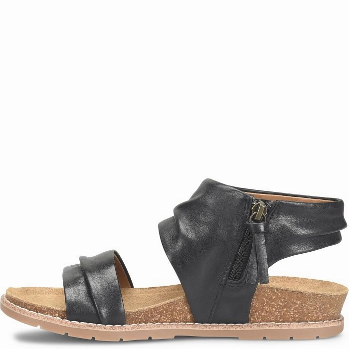 Outdoor Ready Shoes Comfortiva Women's Gale Sandals - Black