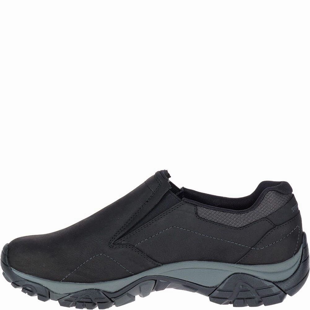 Merrell Men's Moab Adventure Moc Waterproof Hiking Shoe - Black Turn Hike All People