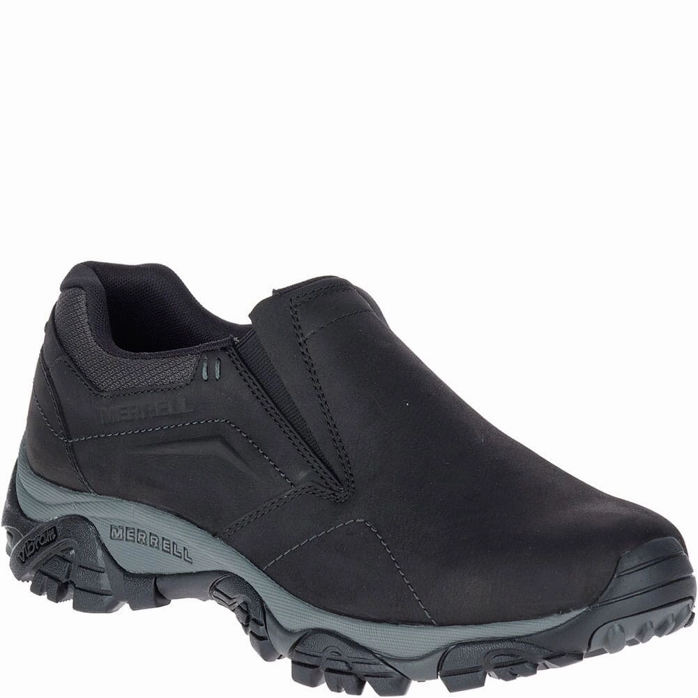 Merrell Men's Moab Adventure Moc Waterproof Hiking Shoe - Black Train Step Port Run