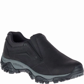 Merrell Men's Moab Adventure Moc Waterproof Hiking Shoe - Black Train Step Port Run