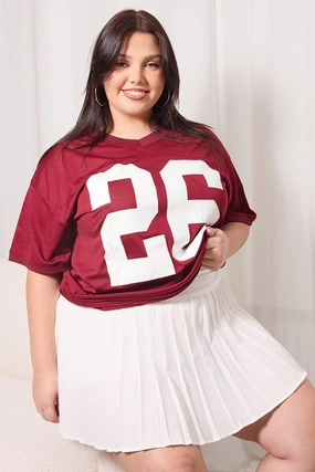 White Pleated Tennis Skirt with Shorts Underneath Embroidered Detail Non Irritating Texture