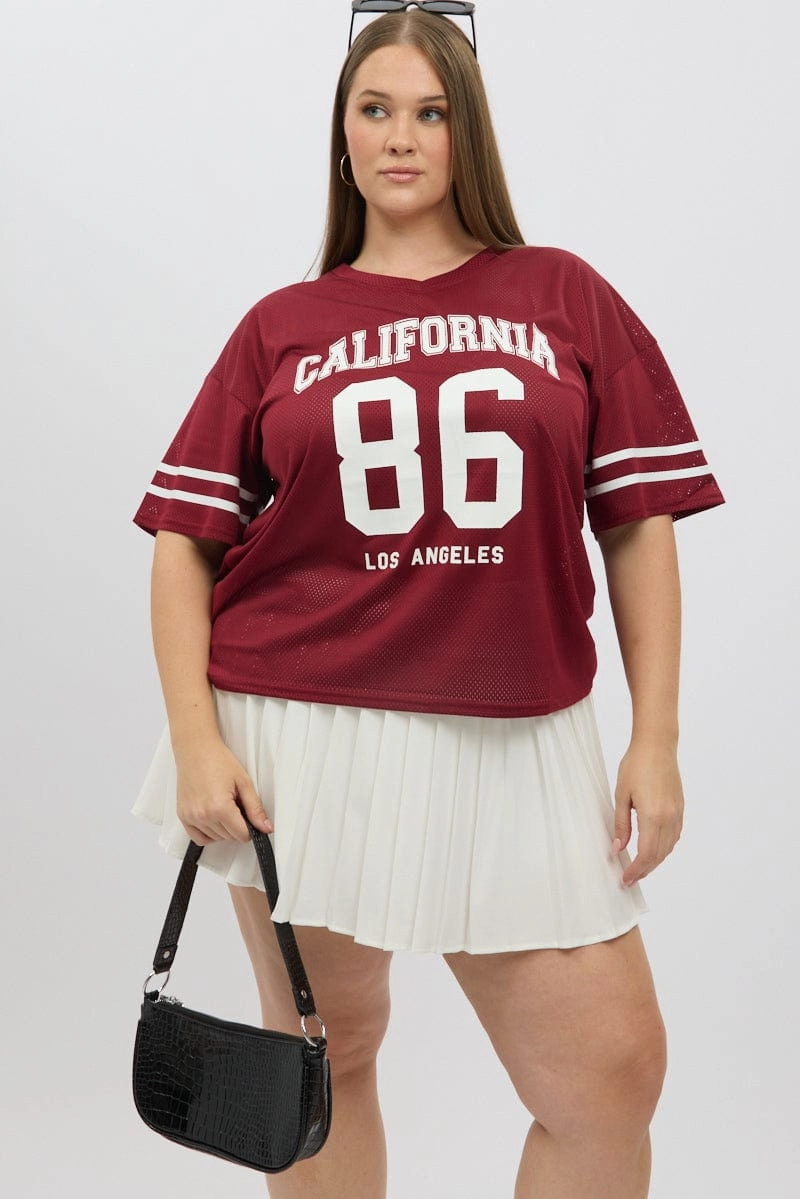 Tiered Layers White Pleated Tennis Skirt with Shorts Underneath