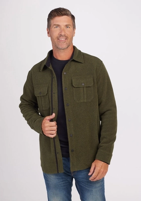 Moisture Wicking Fabric Wilder Shirt Jac - Dark Forest