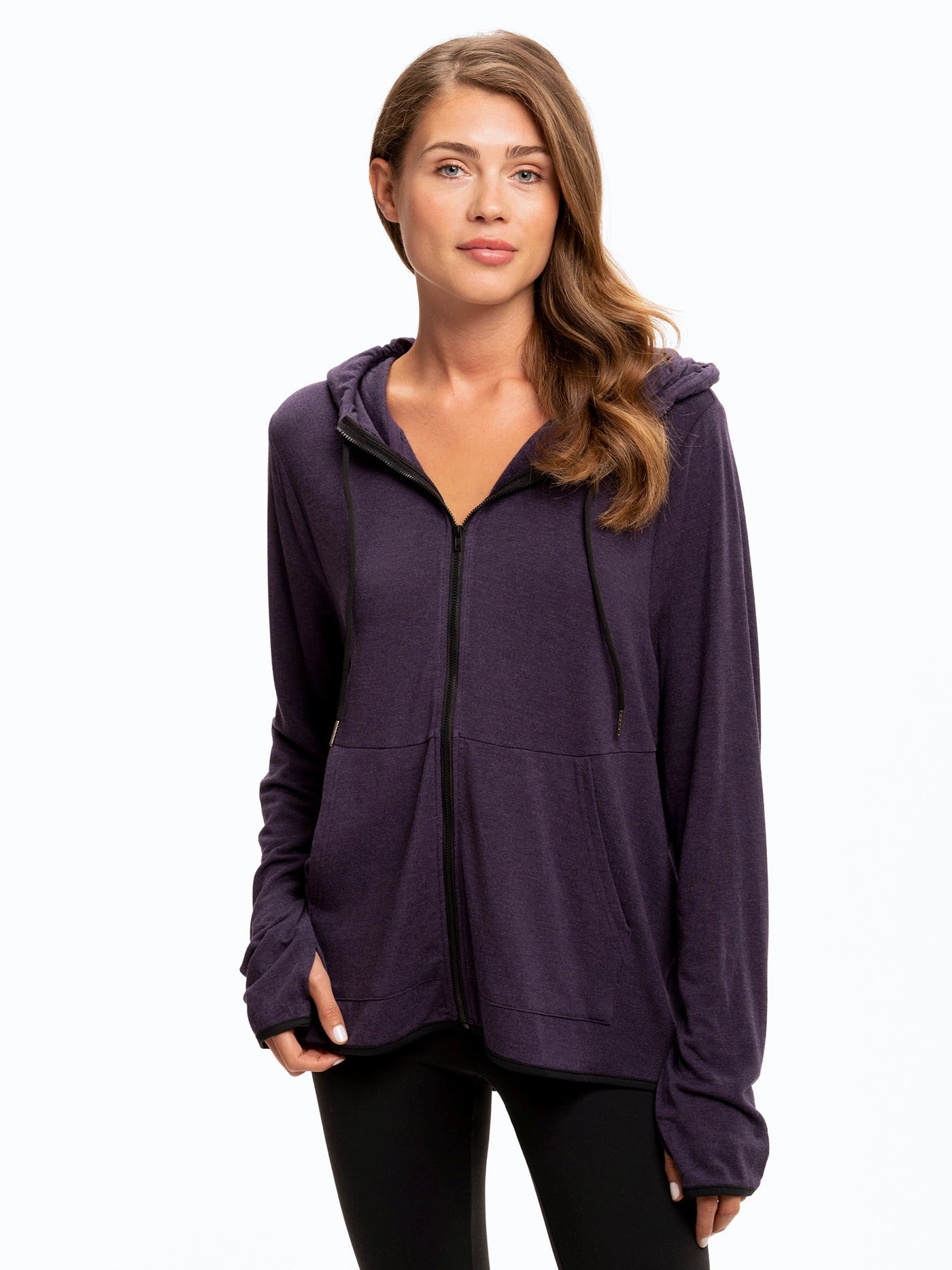 Sybil FeatherLoop Athleisure Jacket Vegan Fabric windproof