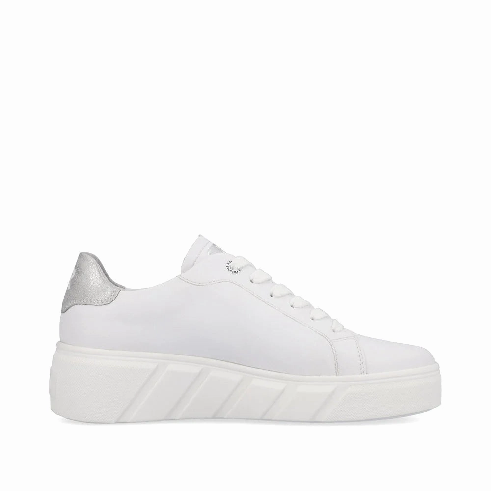 Women's Carla Casual Sneaker - Weiss/Frost Heel