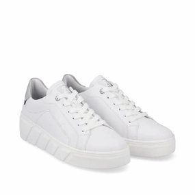 Flexible Midsole Women's Carla Casual Sneaker - Weiss/Frost