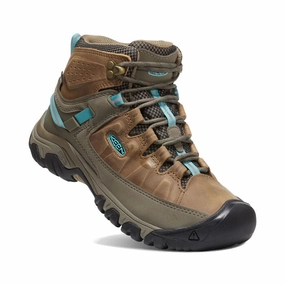 Women's Targhee III Waterproof Mid - Toasted Coconut/Porcelain High Traction Stylish Explorer Businessman