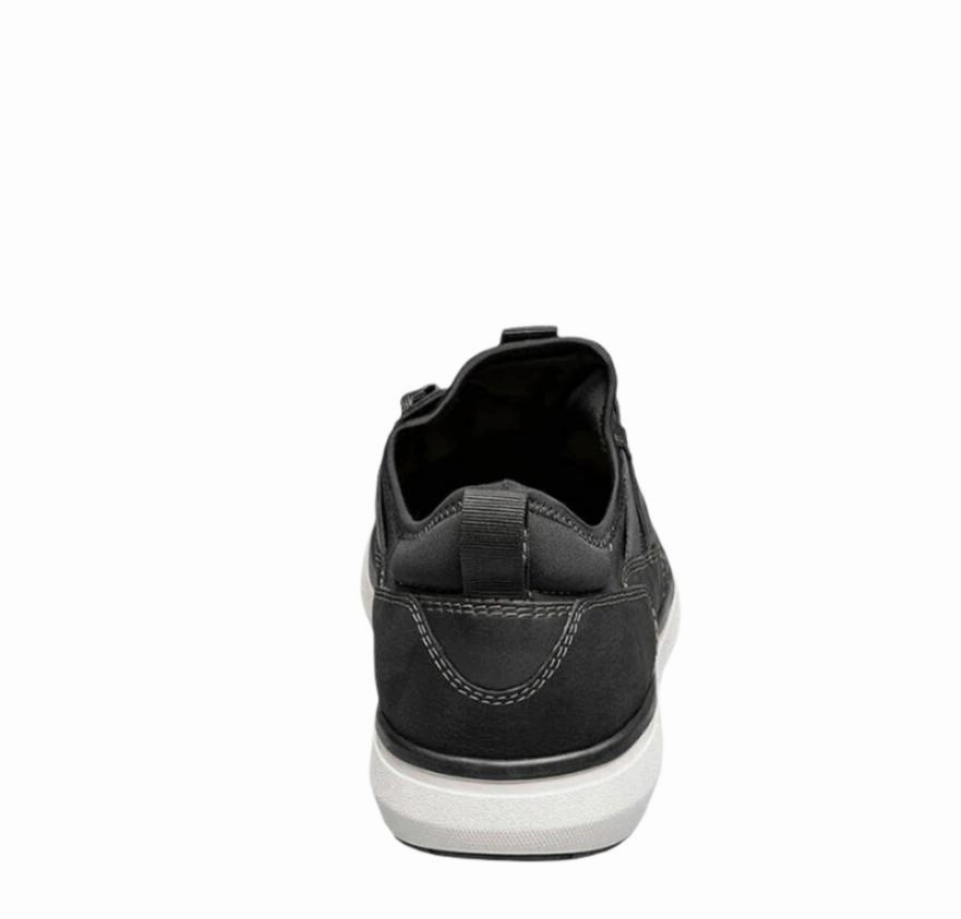 Florsheim Men's Venture Knit Lace Up Sneaker - Black Wide Comfort Style Pace