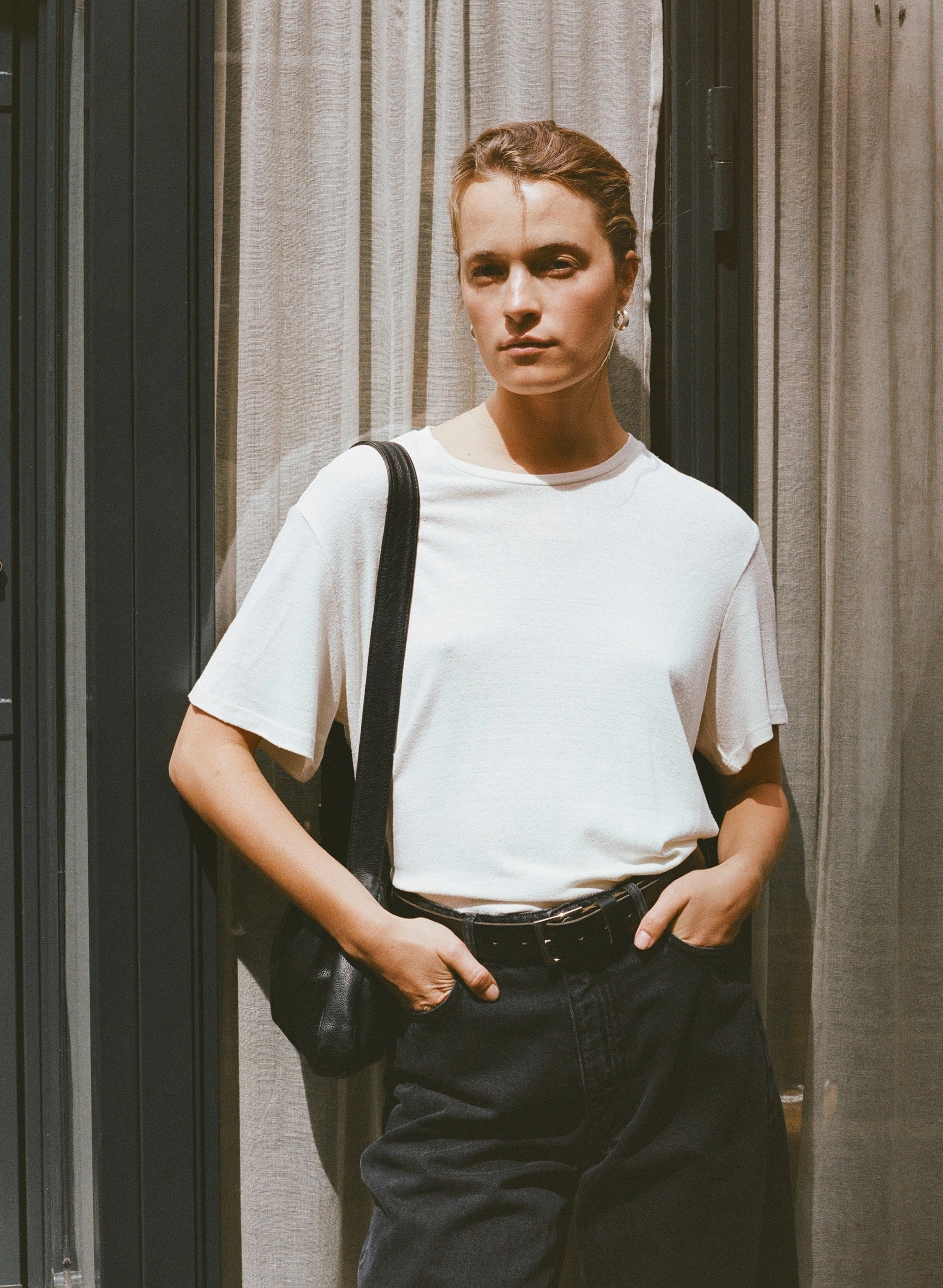 Modern Outfit Big Tee, Regen Silk Noil Jersey, Natural