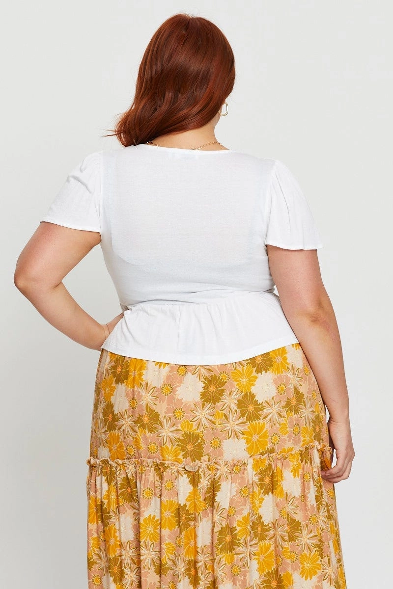 White Cardigan Short Sleeve Jersey Tie Up Impact Absorbing Back Panels Hypoallergenic Fibers