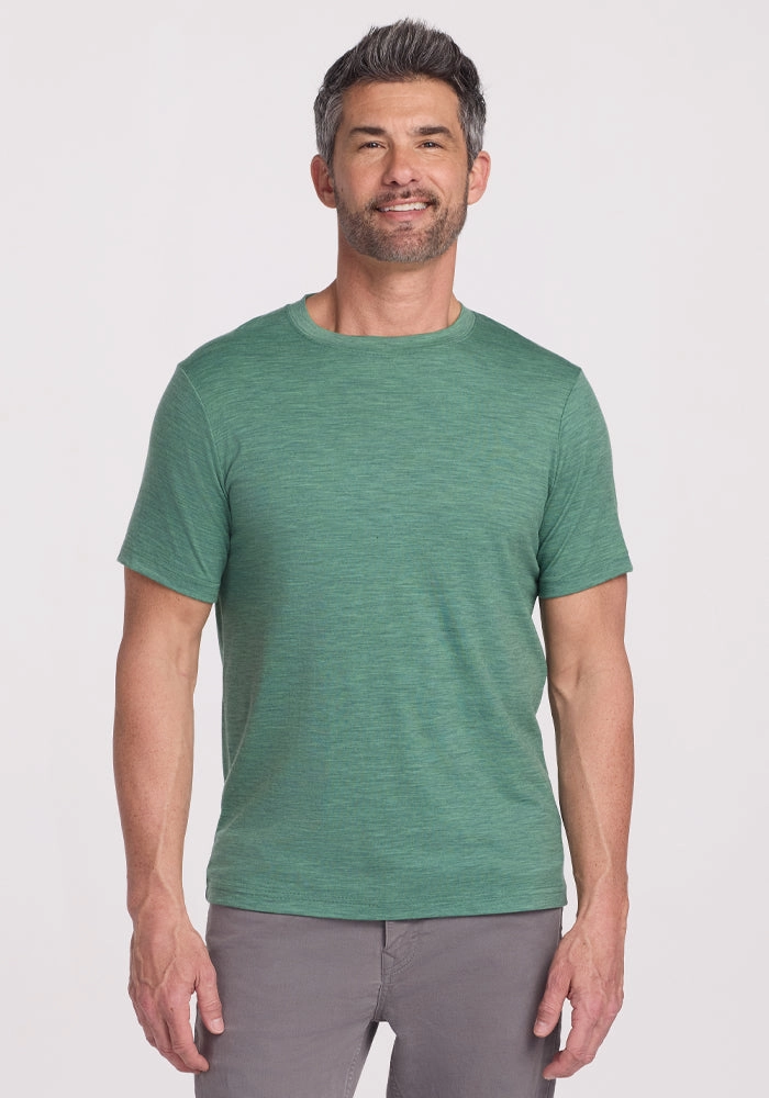 Cool Weather Wear Endurance Tee - Sea Mist