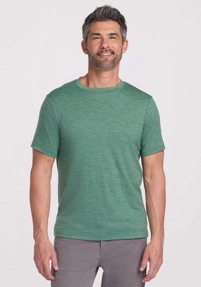Layered Look Wear Long Sleeve Endurance Tee - Sea Mist