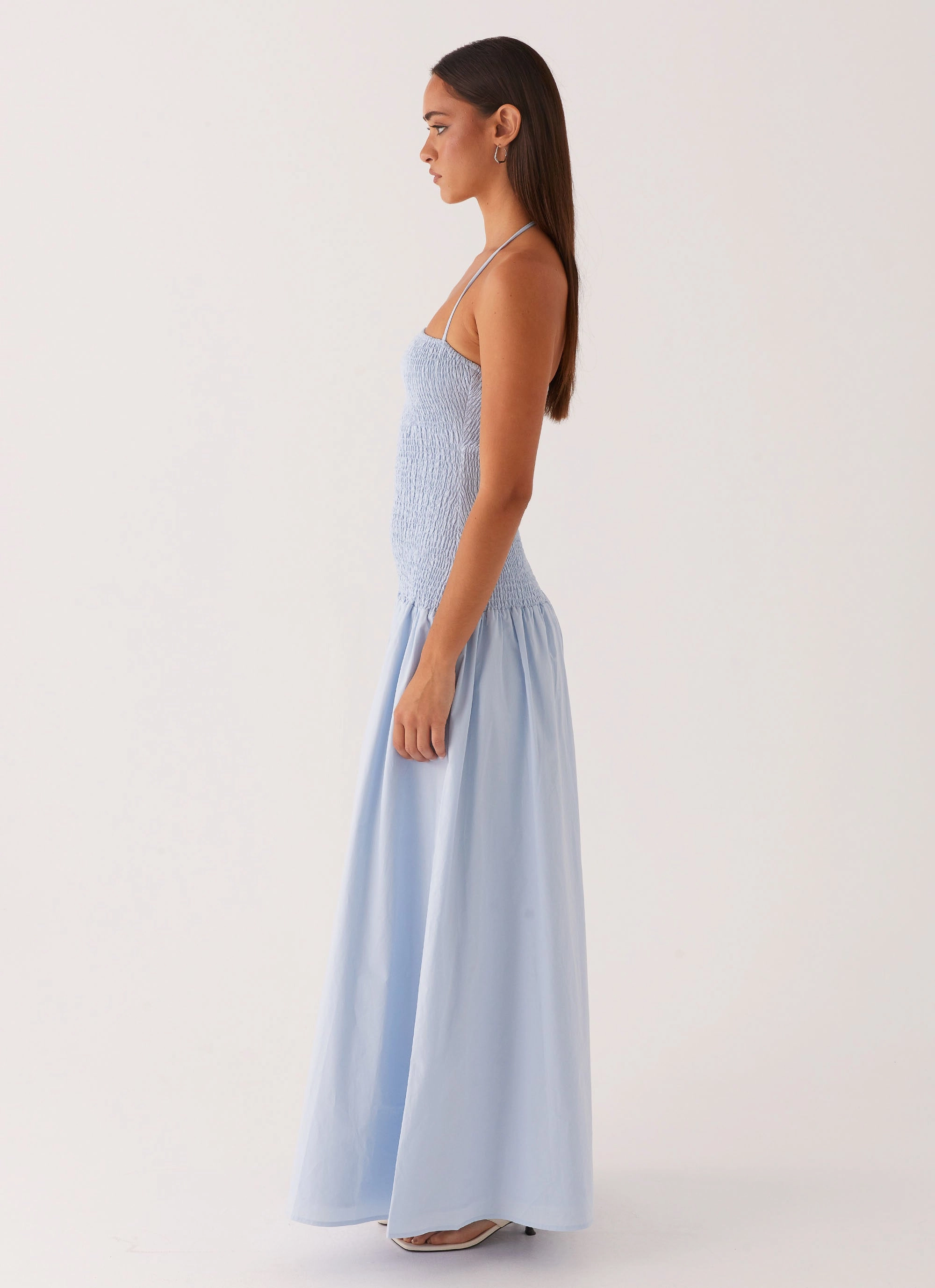 Soft Air Zahra Maxi Dress - Blue