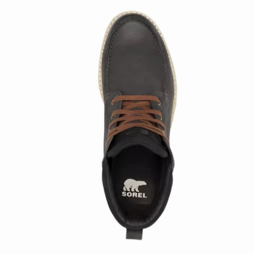 Flexible Ankle Support Lightweight Construction Sorel Men's Madison II Waterproof Moc Toe Boot - Coal